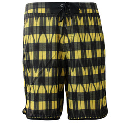 Nike Retro 6.0 Mens Black/Yellow Skateboarding Shorts