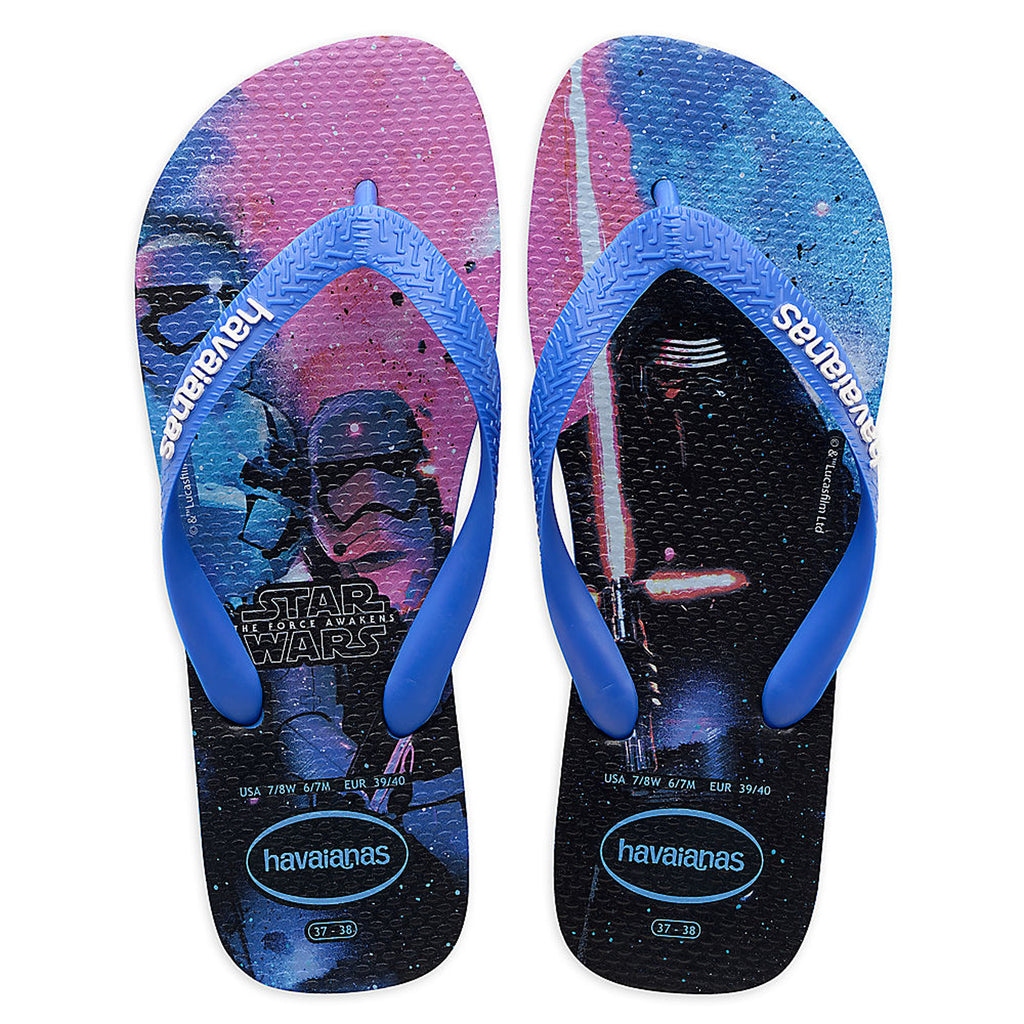 Havaianas Star Wars Mens Black/Blue Flip-Flops