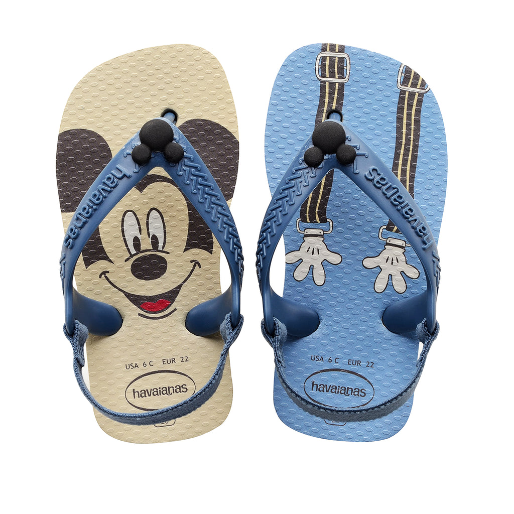 Havaianas Disney Classics II Kids Beige/Blue Sandals