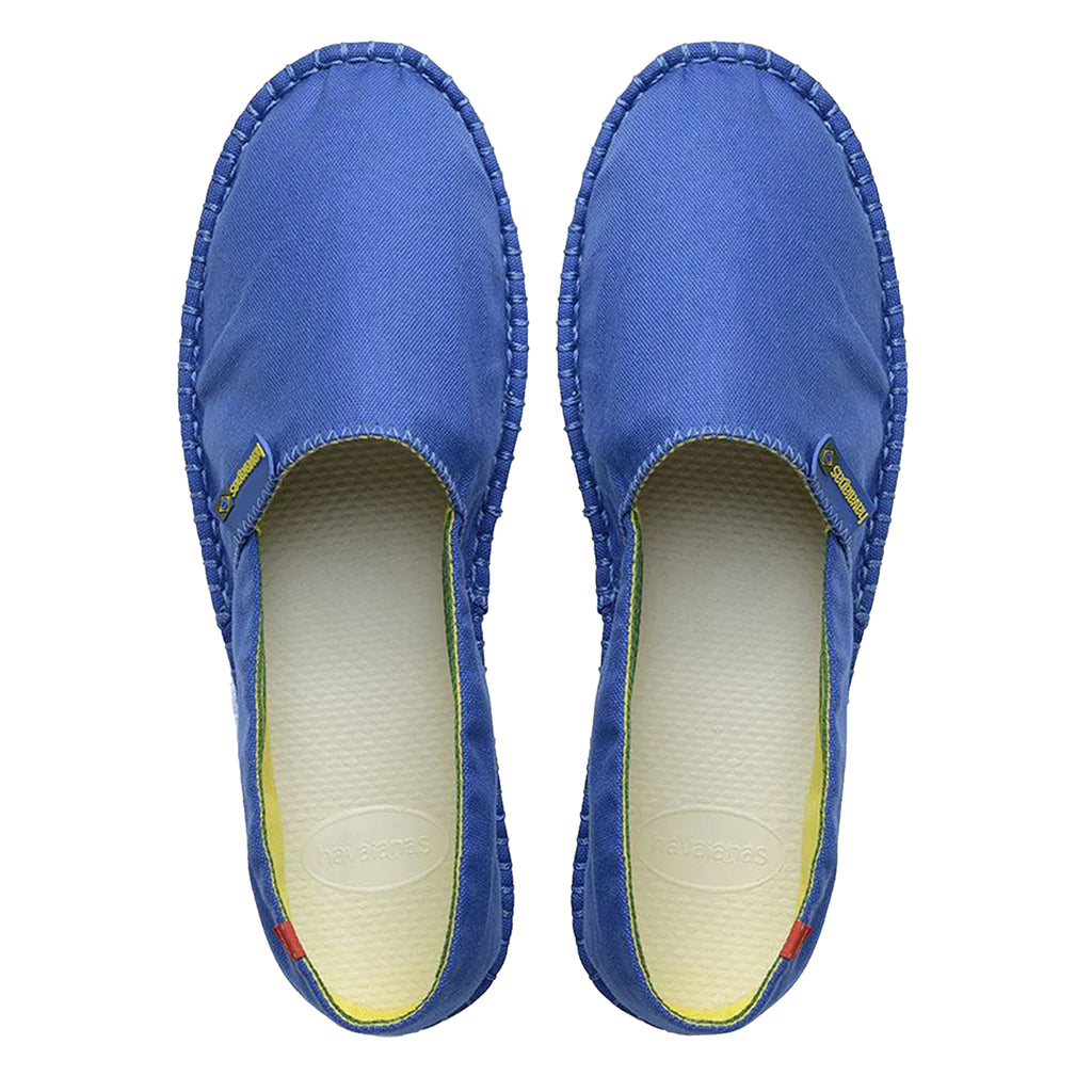 Havaianas Origine Brazil Mens Blue Plimsolls