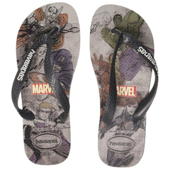 Havaianas Top Marvel Mens Grey Flip-Flops