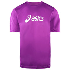 Asics Logo Mens Purple T-Shirt