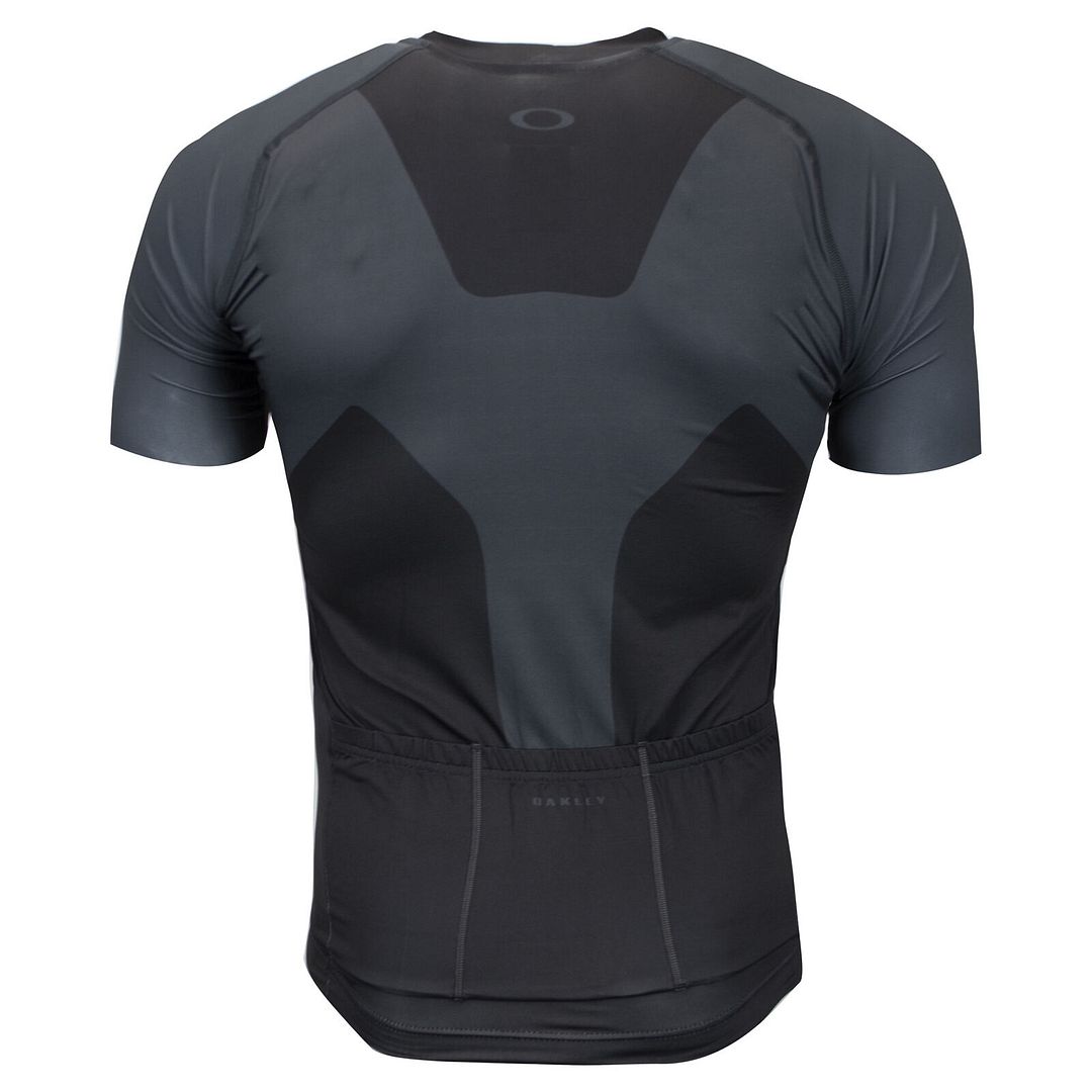 Oakley Mens Black Cycling Top