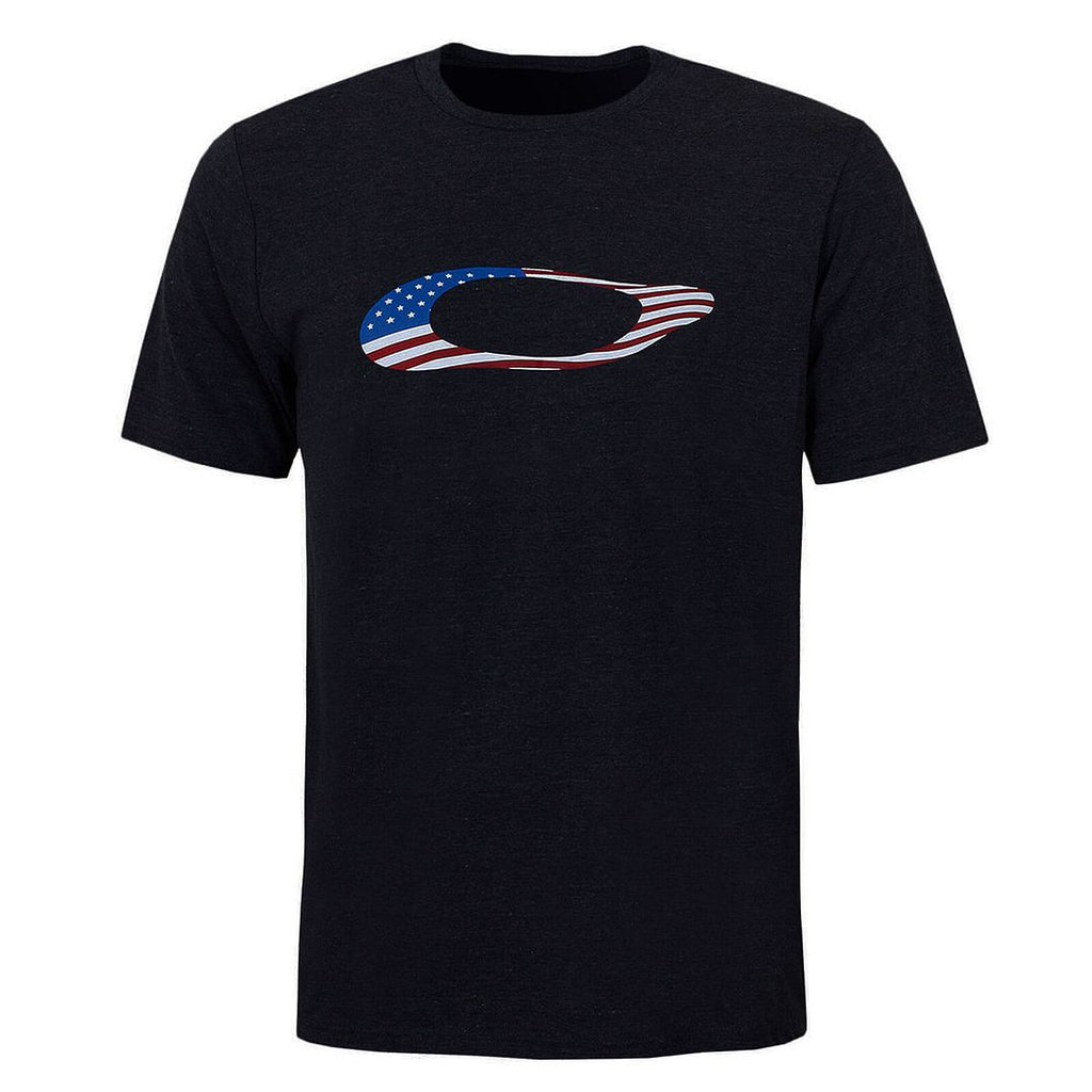 Oakley Ellipse USA Mens Black T-Shirt