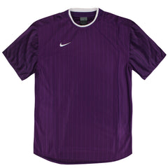 Nike Logo Kids Purple Football Shirt