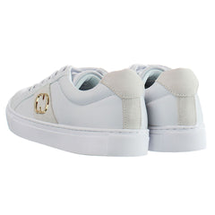 Criminal Damage Drift Mens White Trainers