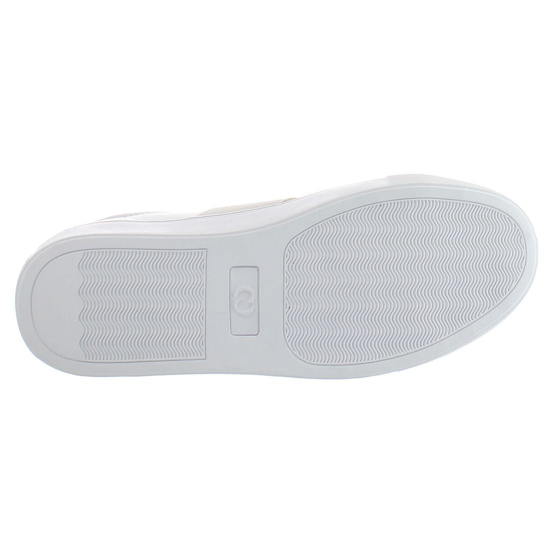 Criminal Damage Drift Mens White Trainers