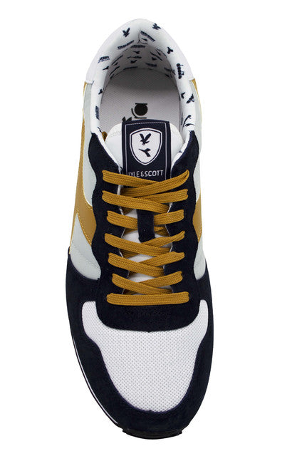 Diadora Camaro x Lyle & Scott Mens Black Trainers