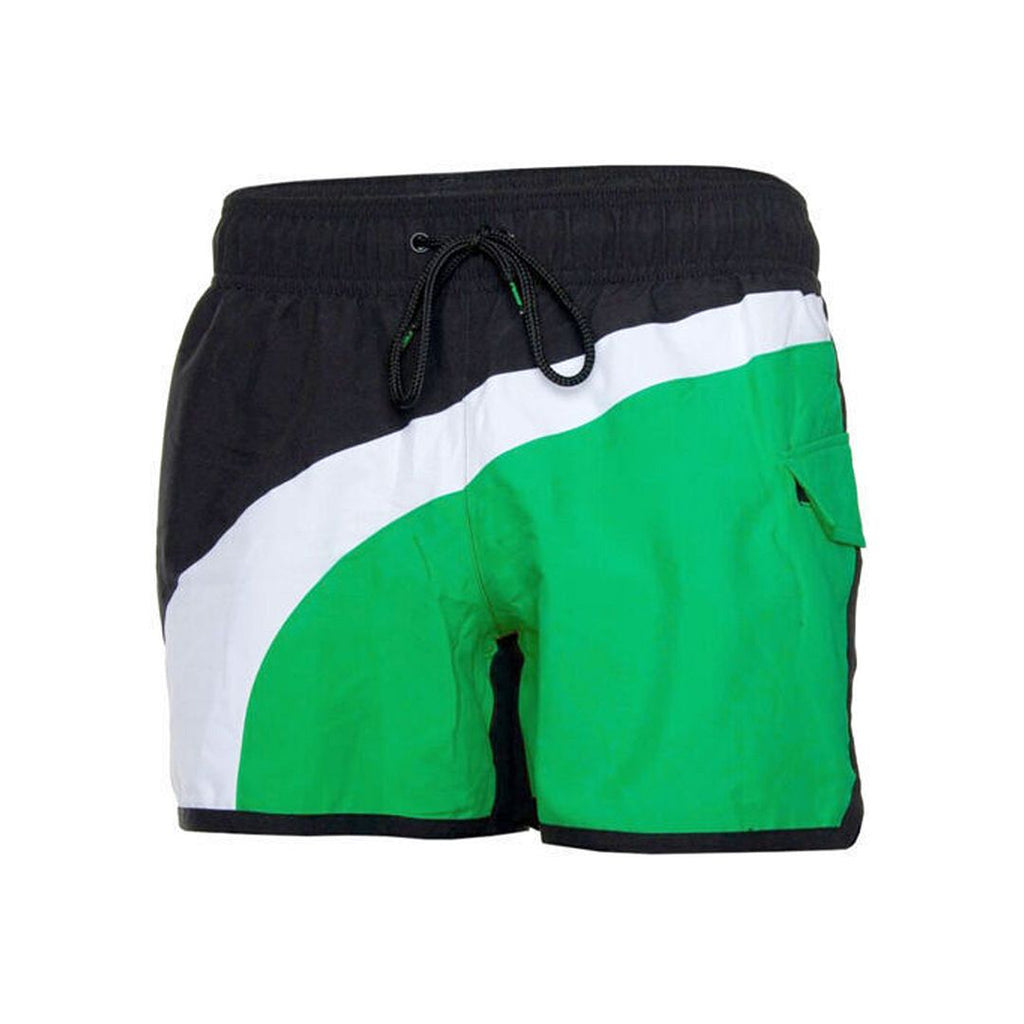 Puma Stretch Waist Bottoms Green Black Mens Shorts 512389 GREEN