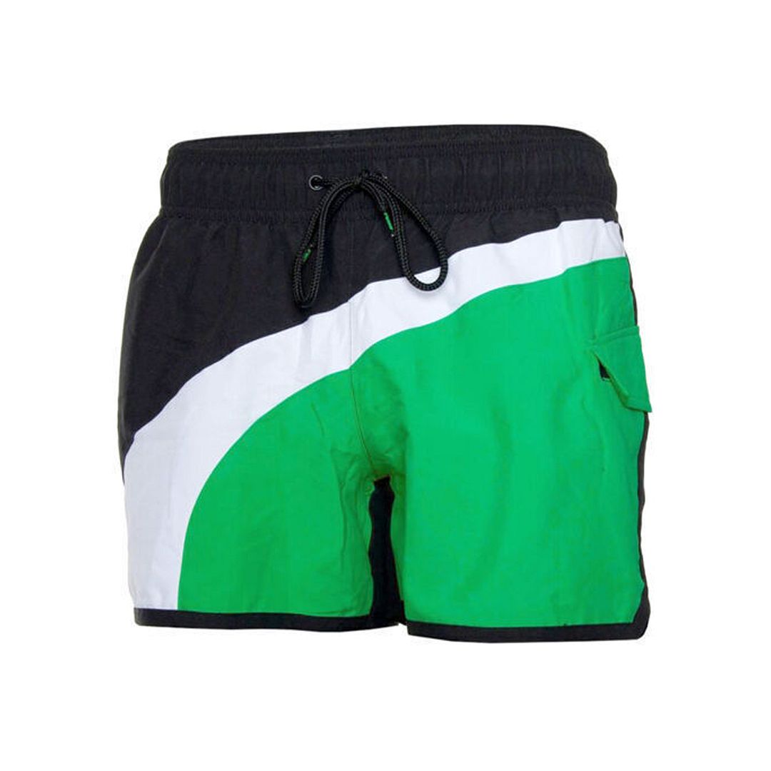 Puma Stretch Waist Bottoms Green Black Mens Shorts 512389 GREEN