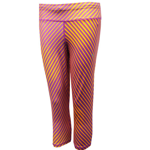 Puma Graphic Running 3/4 Dry Cell Womens Purple Fitness Tight 513759 04 A4D