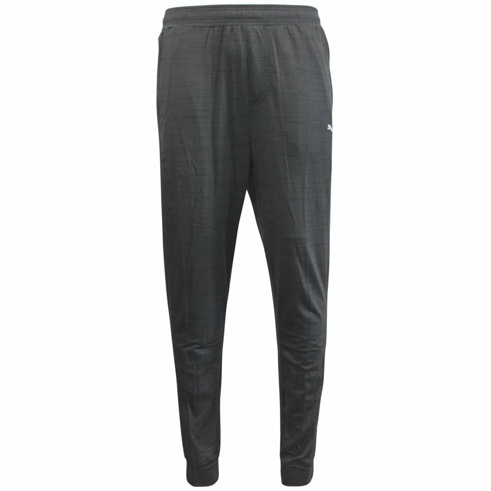 Puma Rebel DryCell Mens Heather Grey Track Pants