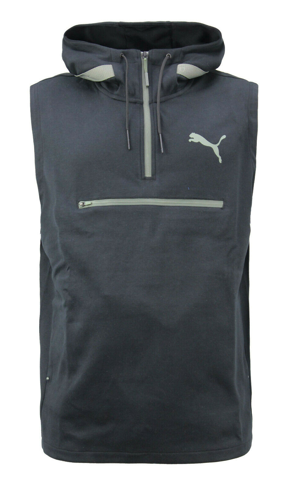 Puma Evo SL Sleeveless Mens Hoodie Jumper Activewear Black 574519 06 A58D