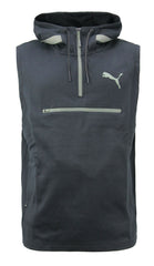 Puma Evo SL Sleeveless Mens Hoodie Jumper Activewear Black 574519 06 A58D