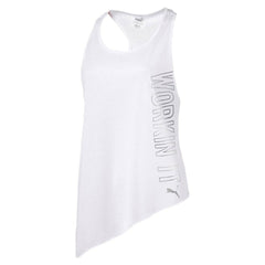 Puma A.C.E Slogan Womens White Vest