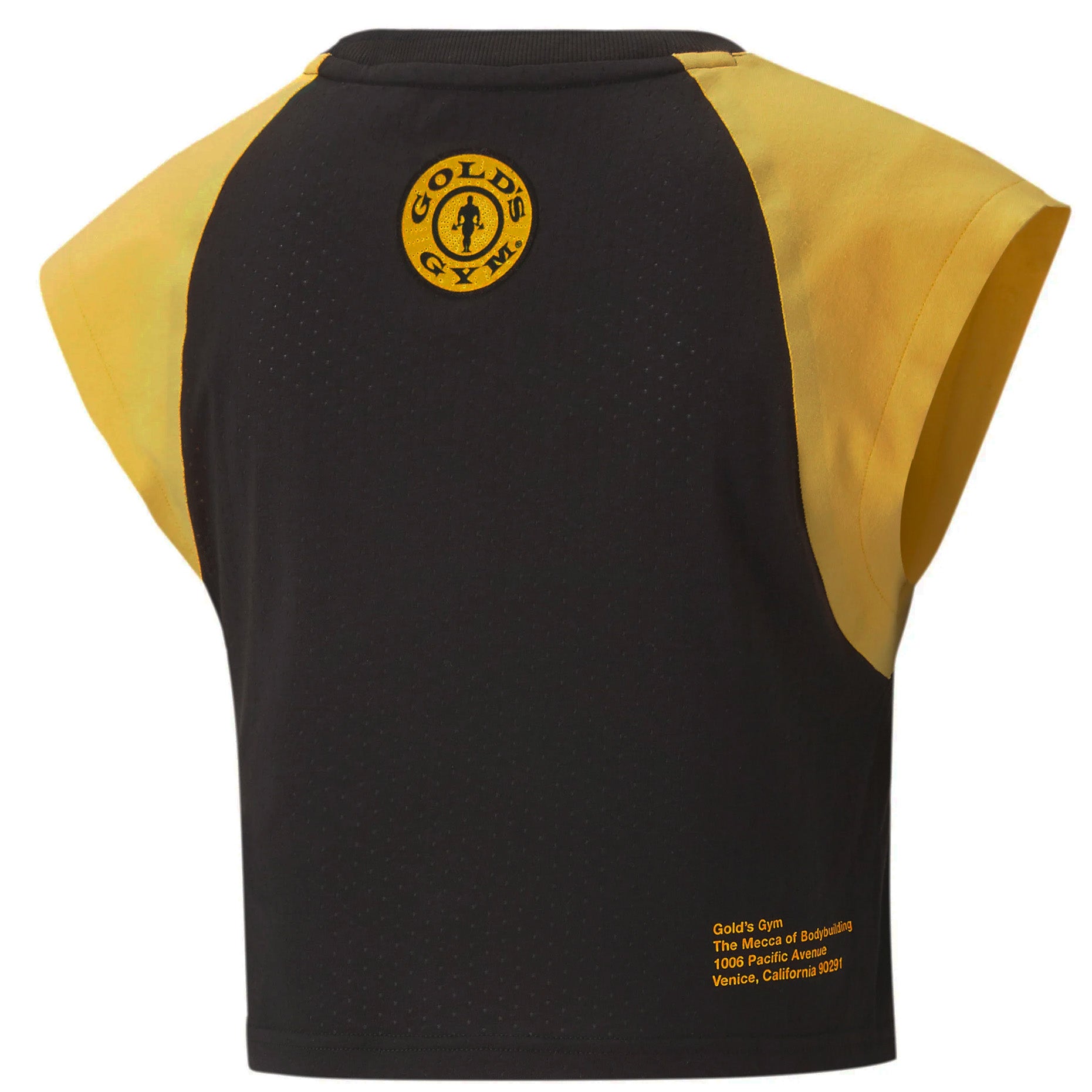 Puma x Gold's Gym Logo Cropped Top - Womens