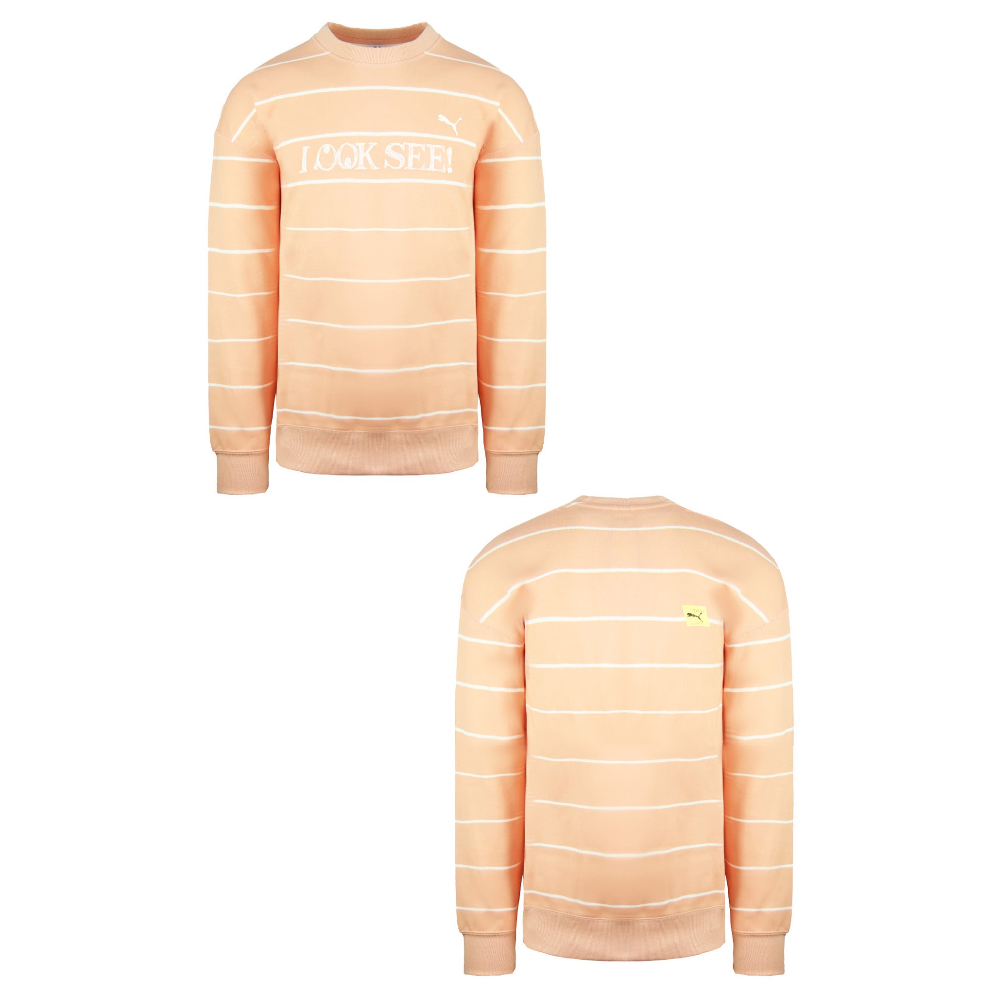 Puma x Michael Lau Mens Peach Graphic Sweatshirt