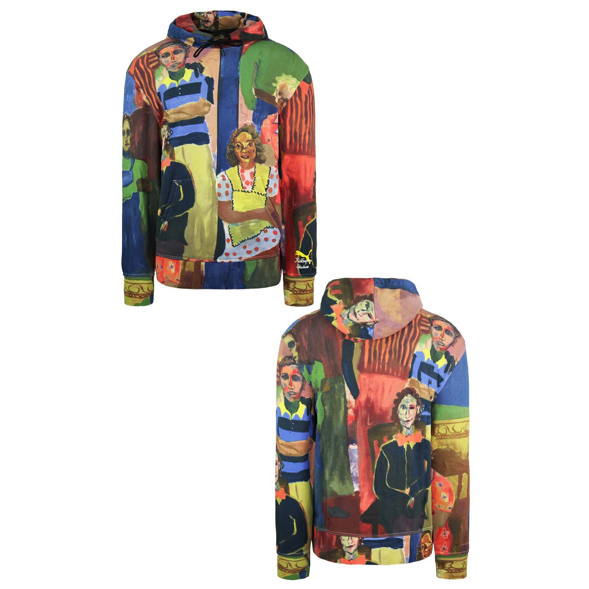 Puma x KidSuper Studios Mens Printed Hoodie