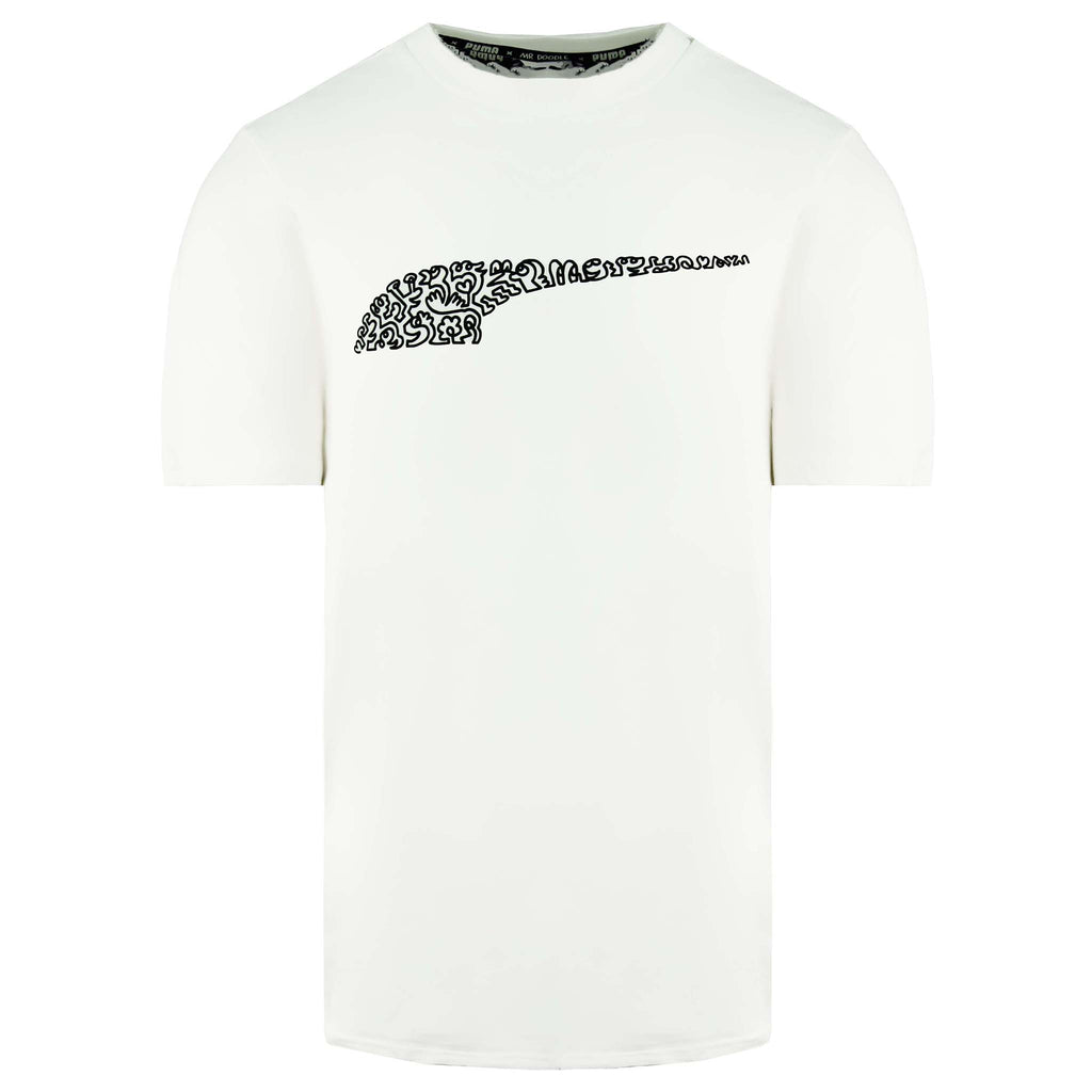 Puma x Mr. Doodle Mens White T-Shirt