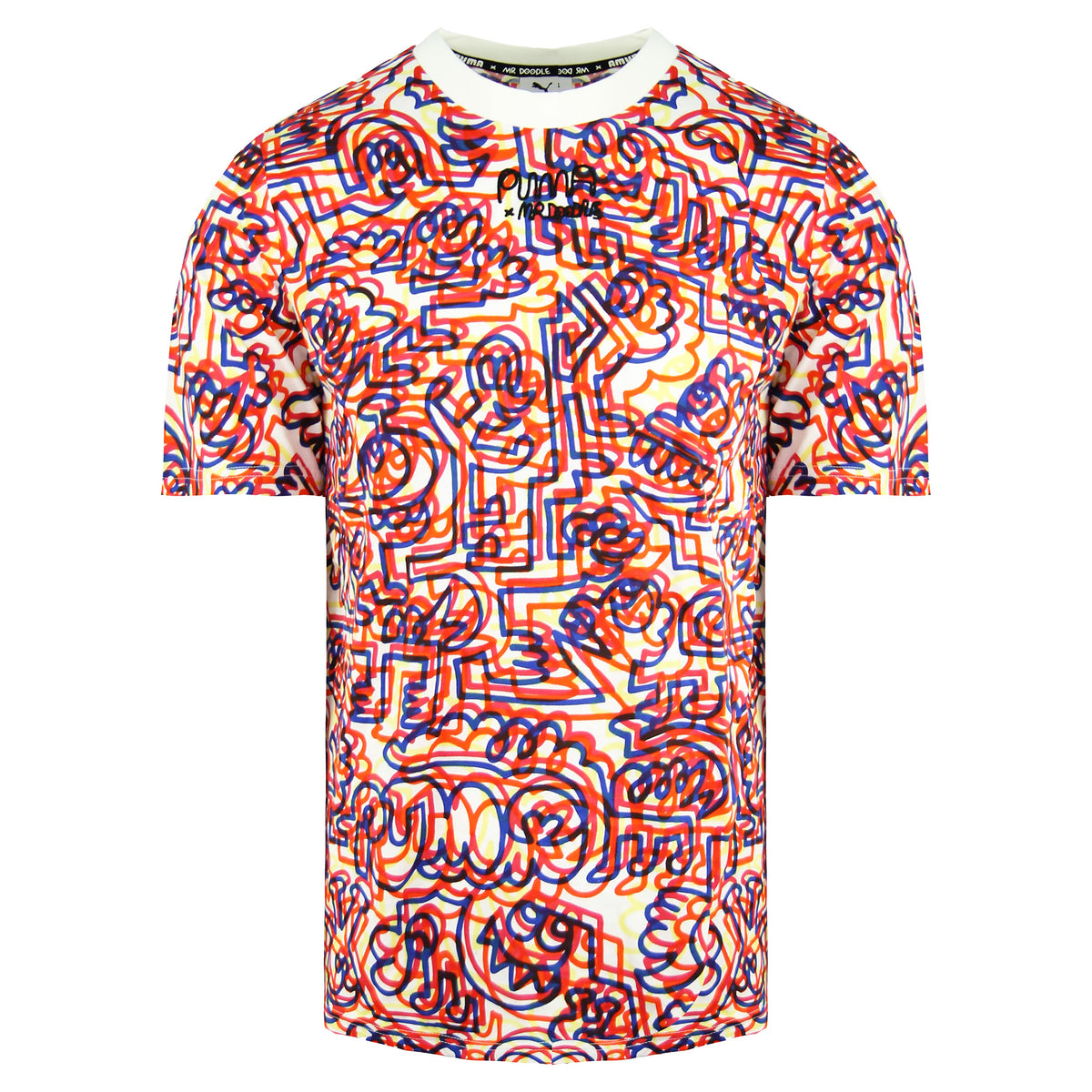 Puma x Mr Doodle Printed Mens T-Shirt