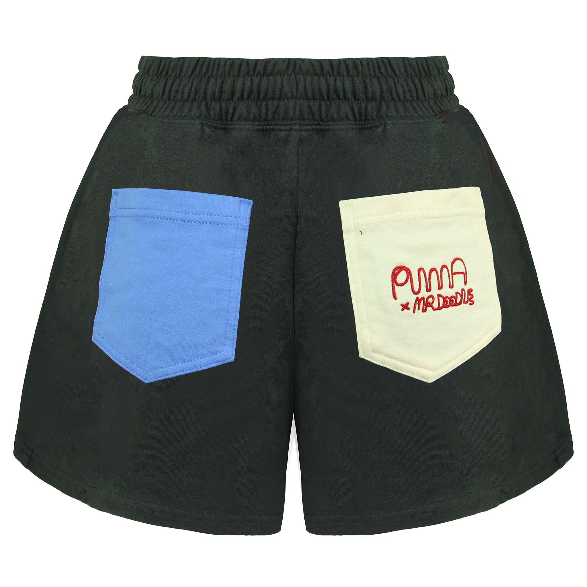 Puma x Mr. Doodle Womens Black Shorts