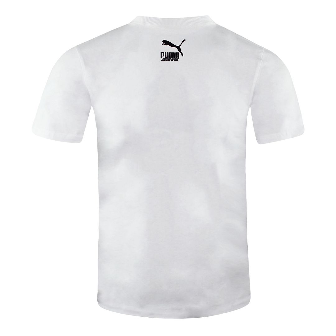 Puma x Santa Cruz Short Sleeve Crew Neck White Mens T-Shirt 532243 02