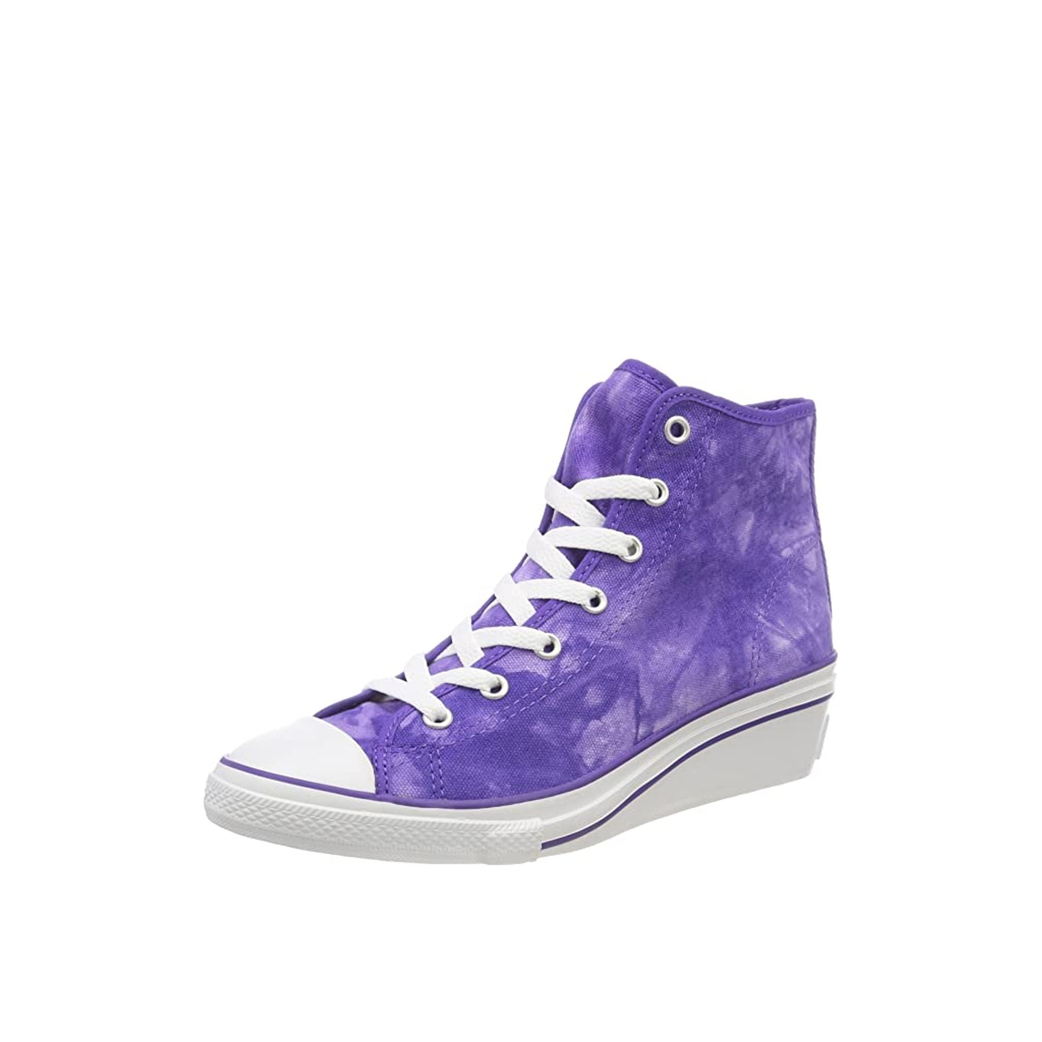 Converse Chuck Taylor Side Womens Purple Plimsolls