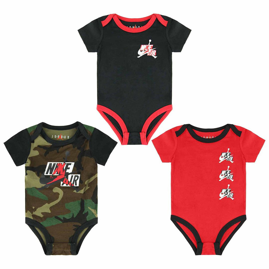 Nike Air Jordan 3-Pack Infants Bodysuits