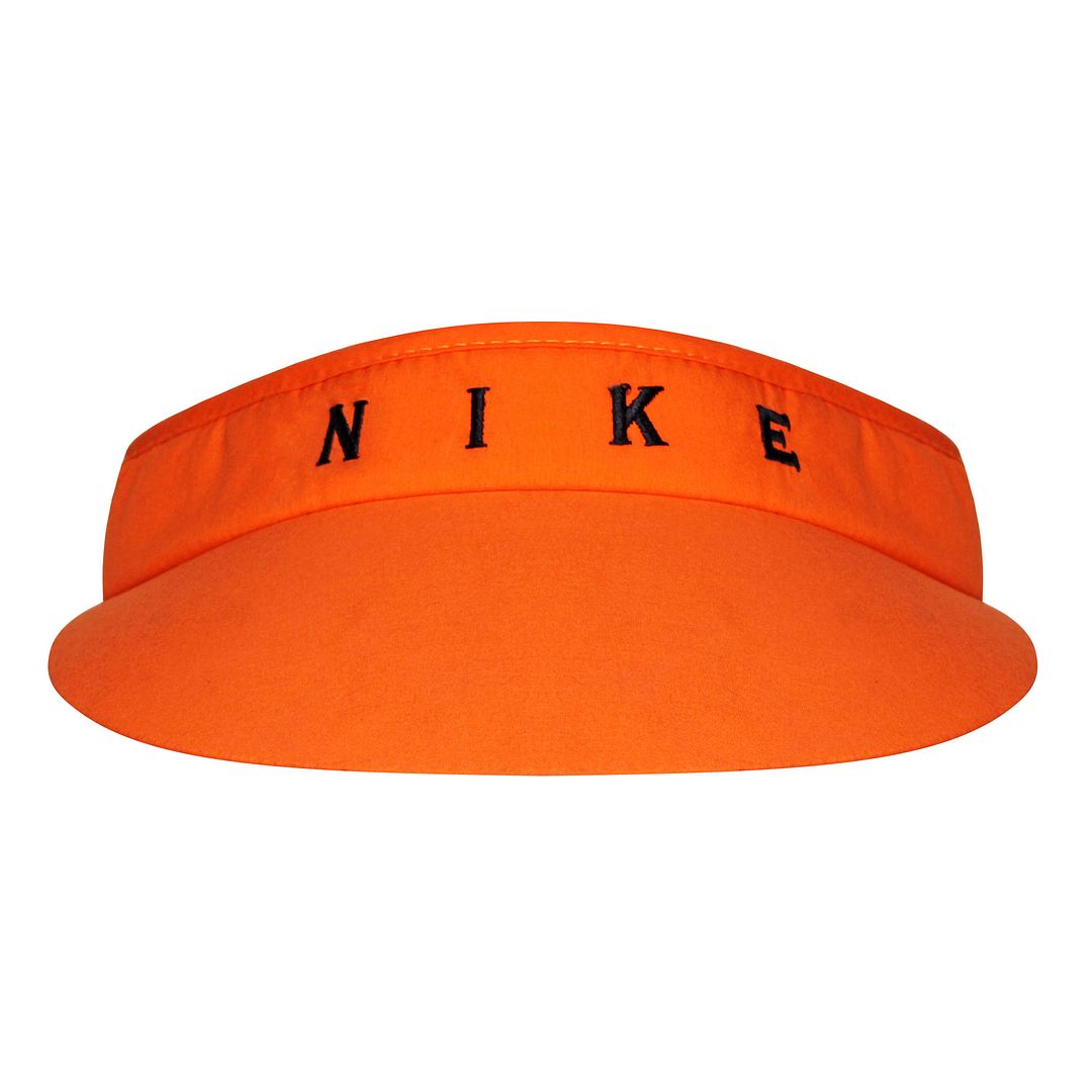 Nike Sun Visor Mens Orange Cap