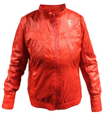 Puma SF Ferrari Lightweight Red Polyester Full Zip Womens Jacket 565451 02