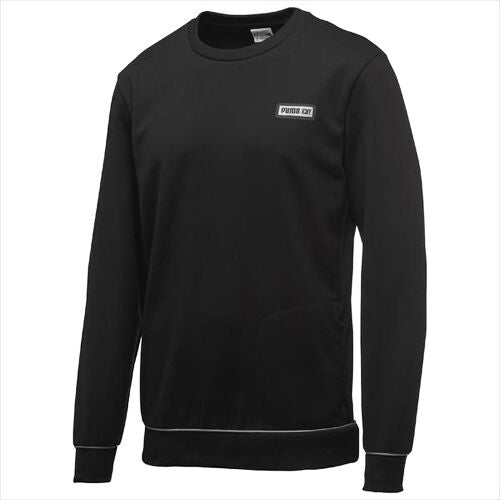 Puma ICNY Logo Mens Black Sweater