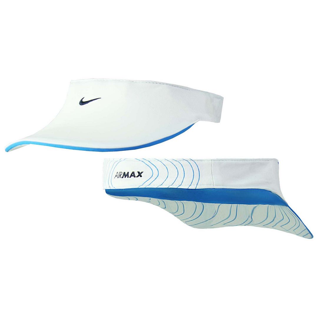 Nike Air Max Mens White Tennis Visor