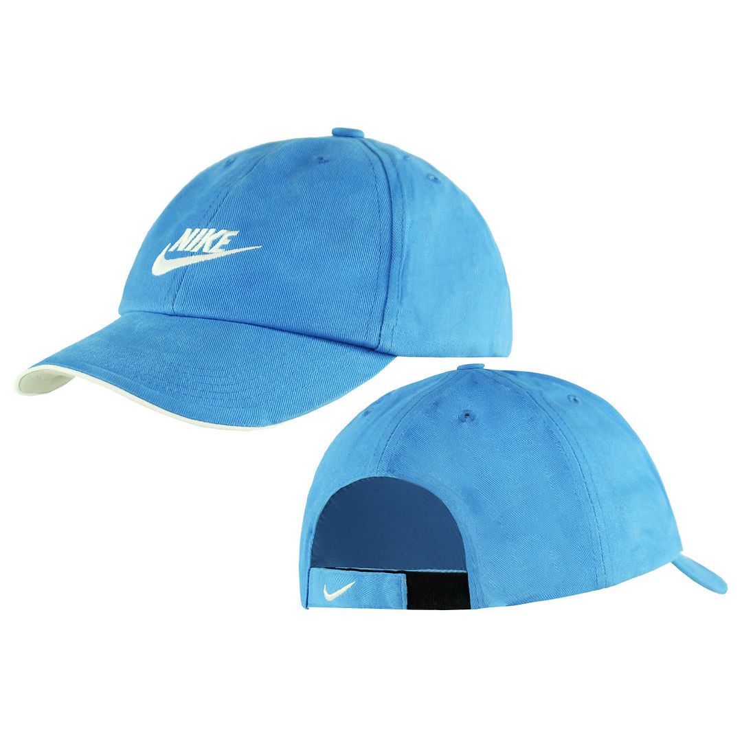 Nike Graphic Logo Light Blue Adjustable Kids Cap 573152 470