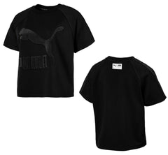 Puma Downtown Structured Womens Black T-Shirt