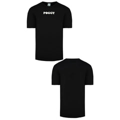 Puma x Poggy Logo Top Short Sleeve Crew Neck Black Mens T-Shirt 576749 01