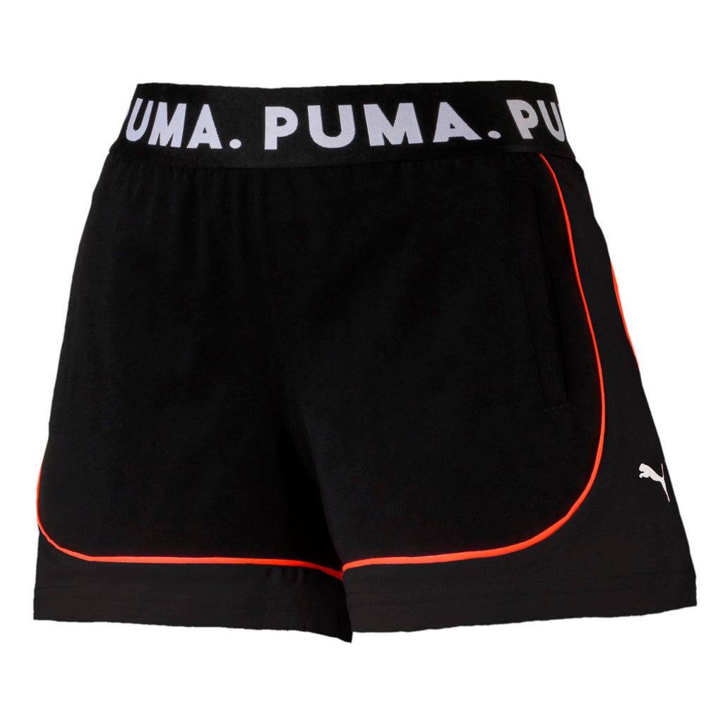 Puma Chase Womens Black Running Shorts