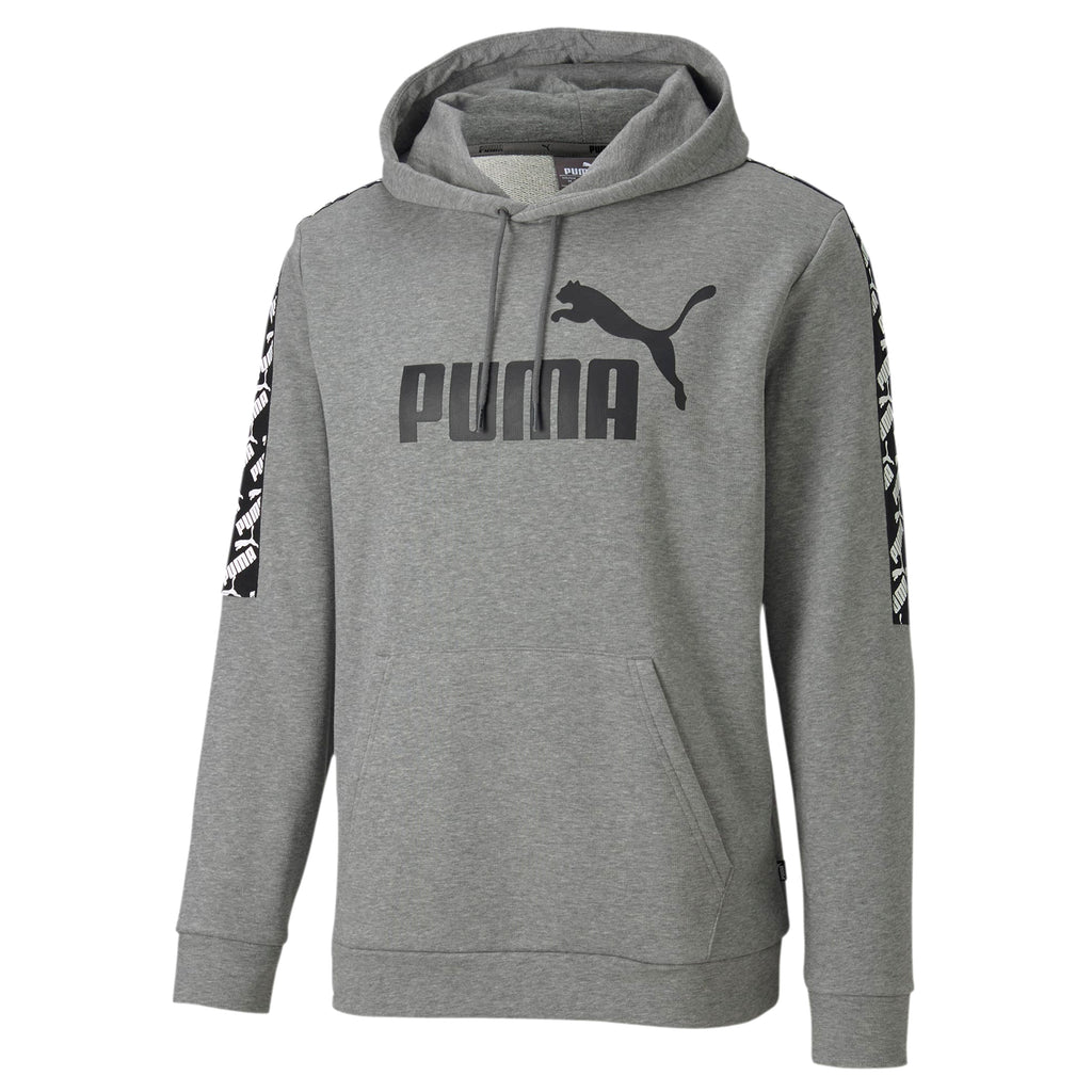 Puma Amplified Mens Grey Hoodie