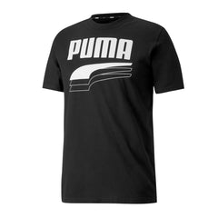 Puma Rebel Mens Black T-Shirt