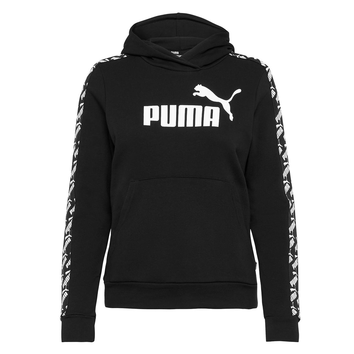 Puma Womens Amplified Hoodie Track Top Taped Sweatshirt 583817 01