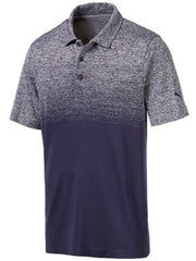 Puma EvoKnit Mens Purple Golf Polo Shirt