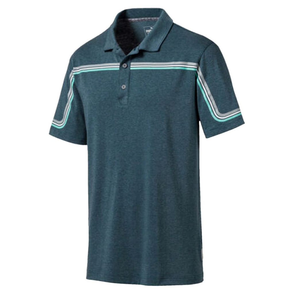 Puma Looping Mens Blue Polo Shirt