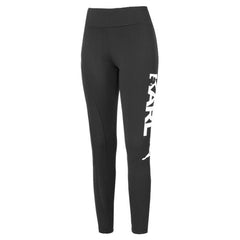 Puma x Karl Lagerfeld Logo Elastic Womens Black Leggings