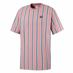 Puma Downtown Mens Pink/Blue T-Shirt