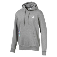 Puma Claw Pack Mens Grey Hoodie