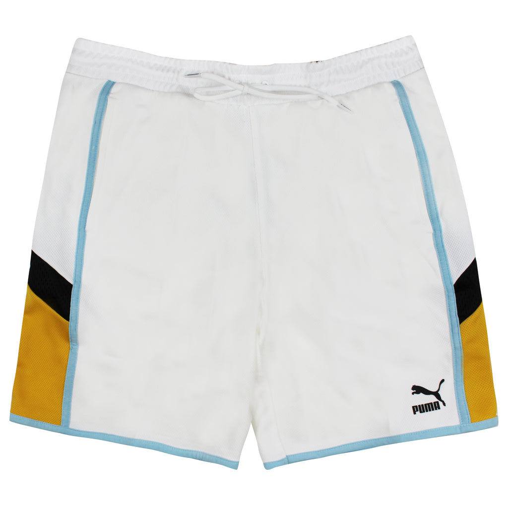 Puma Iconic MCS 8" Mens White Track Shorts