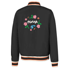 Puma x Randomevent Bomber Graphic Logo Jacket Black 596661 01