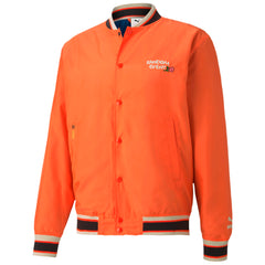 Puma x Randomevent Bomber Graphic Logo Jacket Orange 596661 40