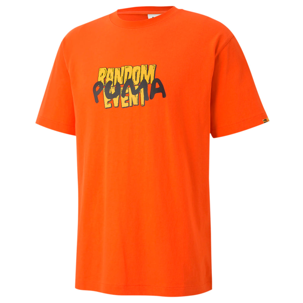 Puma x Randomevent Orange T-Shirt - Mens