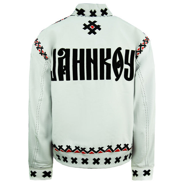 Puma x Jahnkoy Mens Reversible Black Bomber Jacket