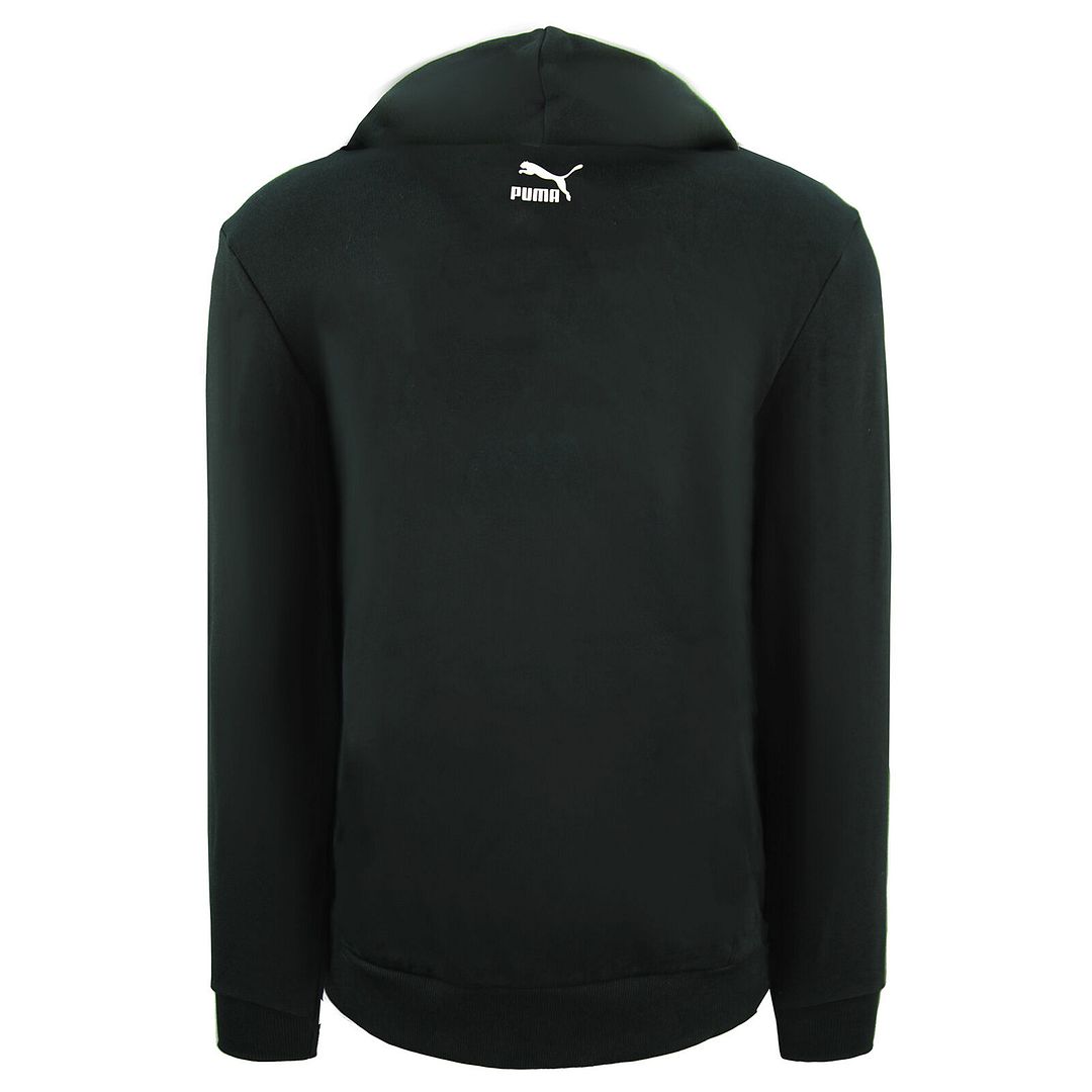 Puma Graphic Mens Black Hoodie